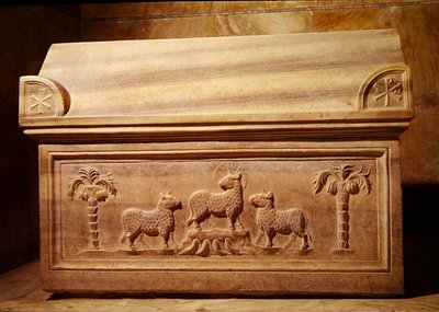 Sarcophagus in the Left Side of the Oratory by Paleo Christian